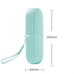 1x Tasse de voyage simple pour le lavage, boîte de rangement portable pour brosse à dents, tasse de brossage multifonctionnelle