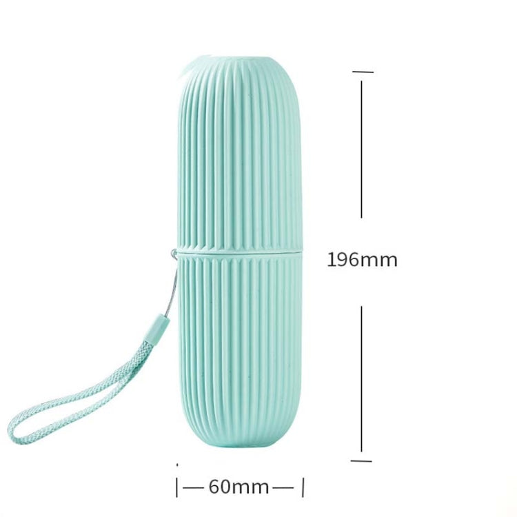1x Tasse de voyage simple pour le lavage, boîte de rangement portable pour brosse à dents, tasse de brossage multifonctionnelle