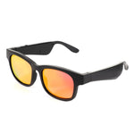 Lunettes de soleil audio Bluetooth intelligentes A12 Lunettes Bluetooth, bleu, noir, vert, or rouge, argent