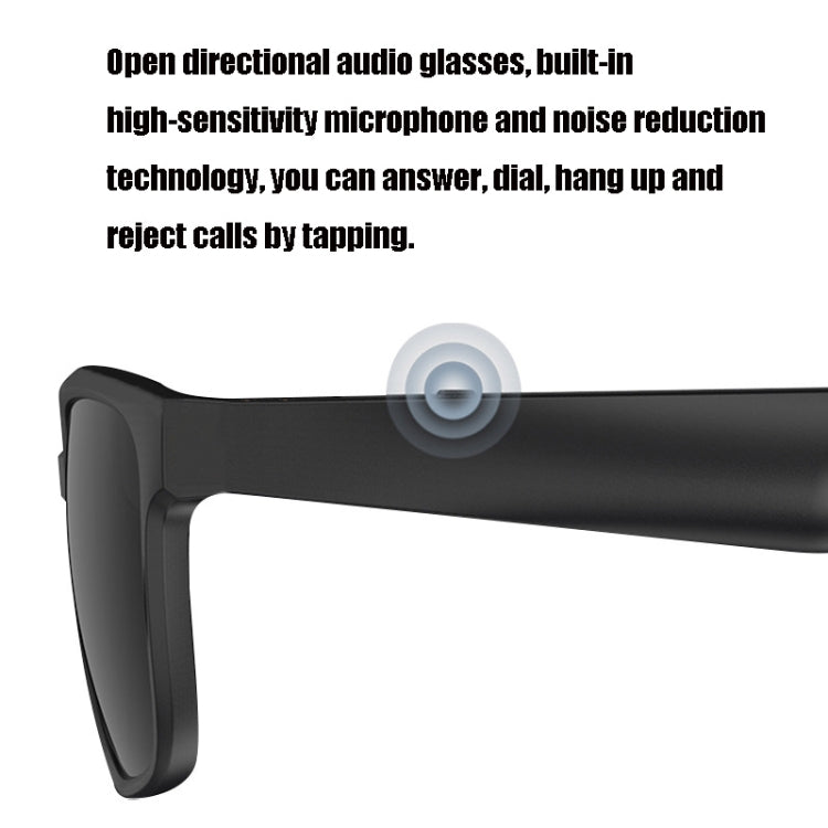 Lunettes de soleil audio Bluetooth intelligentes A12 Lunettes Bluetooth, bleu, noir, vert, or rouge, argent
