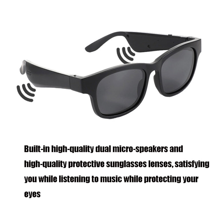 Lunettes de soleil audio Bluetooth intelligentes A12 Lunettes Bluetooth, bleu, noir, vert, or rouge, argent