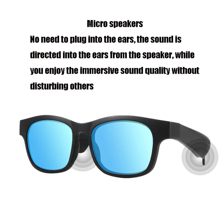 Lunettes de soleil audio Bluetooth intelligentes A12 Lunettes Bluetooth, bleu, noir, vert, or rouge, argent