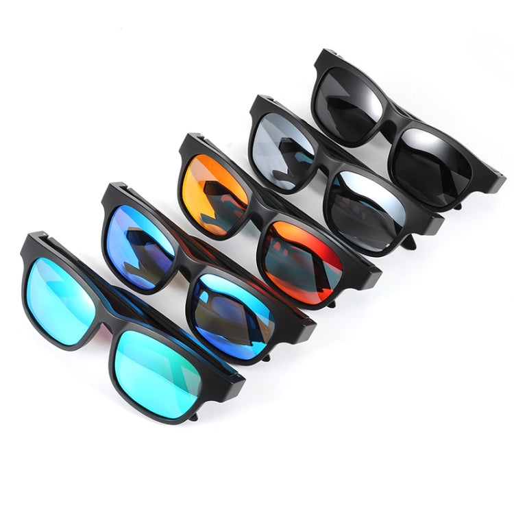 Lunettes de soleil audio Bluetooth intelligentes A12 Lunettes Bluetooth, bleu, noir, vert, or rouge, argent