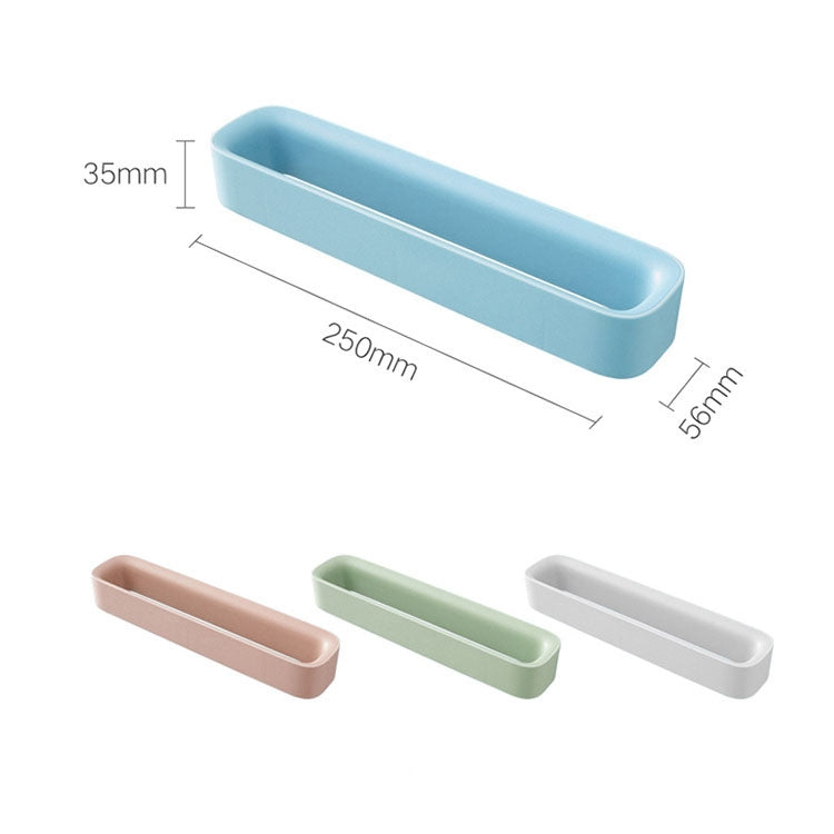 Étagère de rangement sans couture à coller au mur, étagère à chaussures à coller au mur, étagère à pantoufles murale pour salle de bain, livraison aléatoire de couleur, livraison aléatoire de couleur