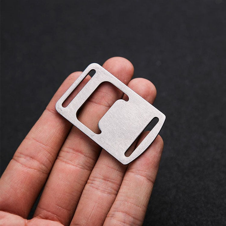 20 décapsuleurs en ruban, décapsuleur de carte en acier inoxydable, décapsuleur de sangle de sac à dos d'extérieur, décapsuleur de lanière, 20 cartes