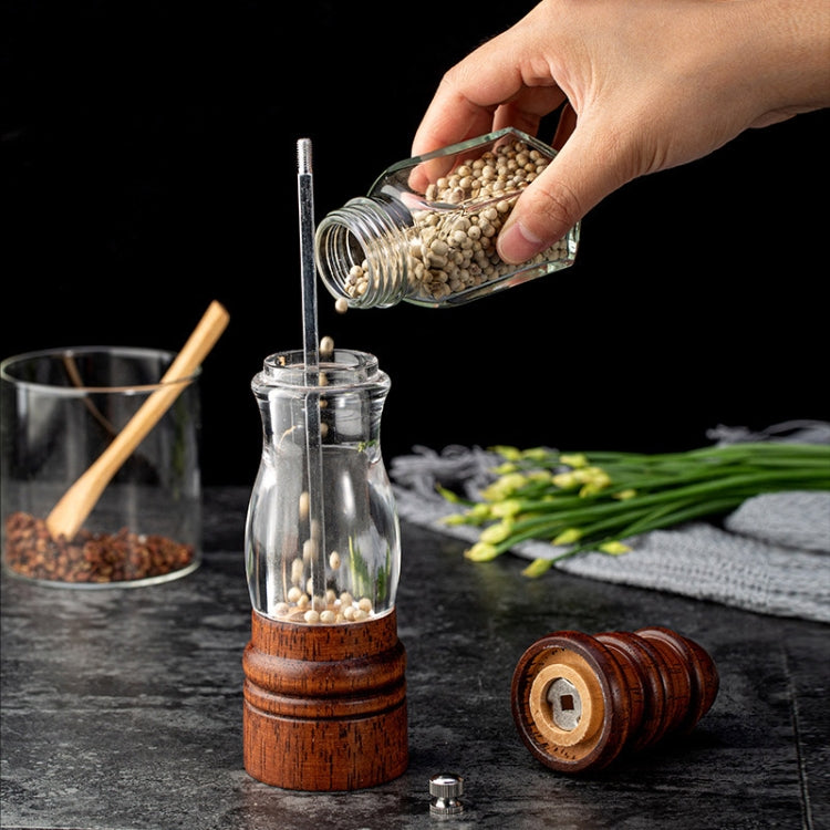 Mouli à poivre en forme de phare en bois, manuel, pour sel de mer, style 2