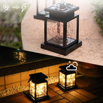 Lumière solaire de bougie à fil de cuivre, étanche pour jardin extérieur, lumière décorative de pelouse, fil de cuivre / lumière chaude