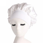 2 bonnet de nuit TJM-301 avec large bord et bandeau élastique, bonnet de chimiothérapie pour femme, bonnet de soin des cheveux, M 56-58cm