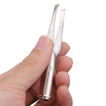 3 pinces à épiler à sourcils avec lumière LED, outil de maquillage pour les yeux, l'épilation des cils, accessoires de beauté