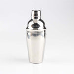 Ensemble de Shaker à Cocktail 18 en 1 en Acier Inoxydable, Base Ovale en Bambou, Kit d'Outils de Bar, 350ml, 550ml, 750ml