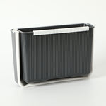 Poubelle de tri pliable murale de cuisine portable, murale (bleue), murale (grise)