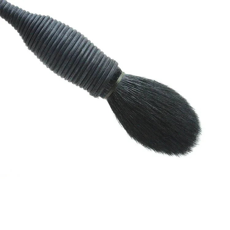 Pinceau à blush en rotin de laine Outil de beauté personnalisé