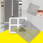 6 pcs/paquet Bande de réparation adhésive pour moustiquaire, filet anti-insectes, 9 PIÈCES