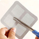 6 pcs/paquet Bande de réparation adhésive pour moustiquaire, filet anti-insectes, 9 PIÈCES