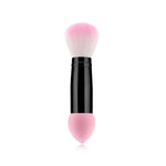 3 PCS Pinceau de maquillage double tête Houpette Poudre libre Outil de maquillage