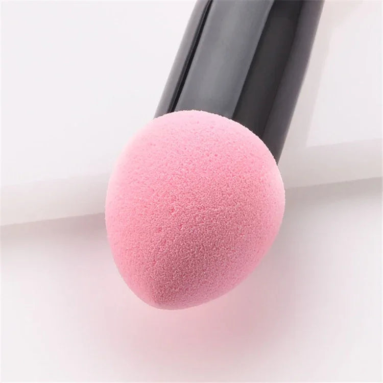 3 PCS Pinceau de maquillage double tête Houpette Poudre libre Outil de maquillage
