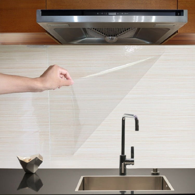 Papier peint cuisine anti-huile, papier peint transparent étanche pour cuisinière, papier peint transparent