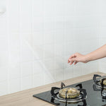 Papier peint cuisine anti-huile, papier peint transparent étanche pour cuisinière, papier peint transparent