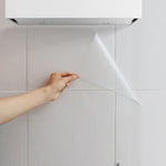 Papier peint cuisine anti-huile, papier peint transparent étanche pour cuisinière, papier peint transparent