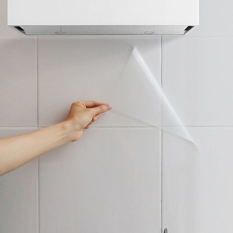 Papier peint cuisine anti-huile, papier peint transparent étanche pour cuisinière, papier peint transparent
