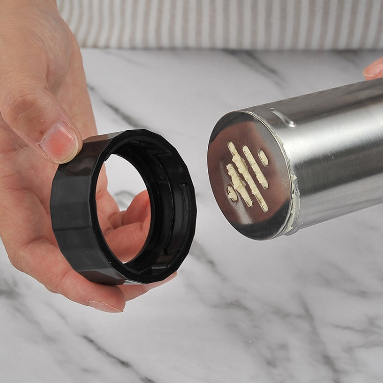 Pistolet à pâtisserie multifonction en acier inoxydable, ensemble machine à biscuits et gâteaux à presser à la main, outils de cuisson DIY pour la maison, 16 en 1 (argent)
