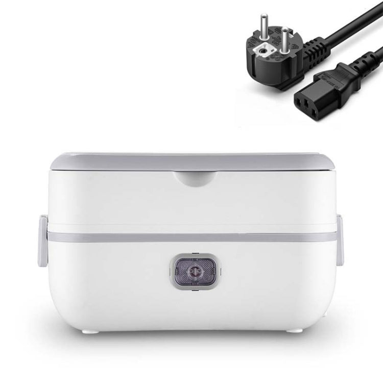 Boîte à lunch avec chauffage électrique et conservation de la chaleur, branchable, cuiseur à riz pour employé de bureau, prise UE, double-cuve