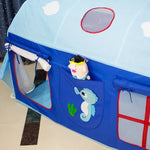 Tente de lit tunnel pour enfants Cabane de jeu pour garçons Princesse