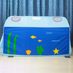 Tente de lit tunnel pour enfants Cabane de jeu pour garçons Princesse