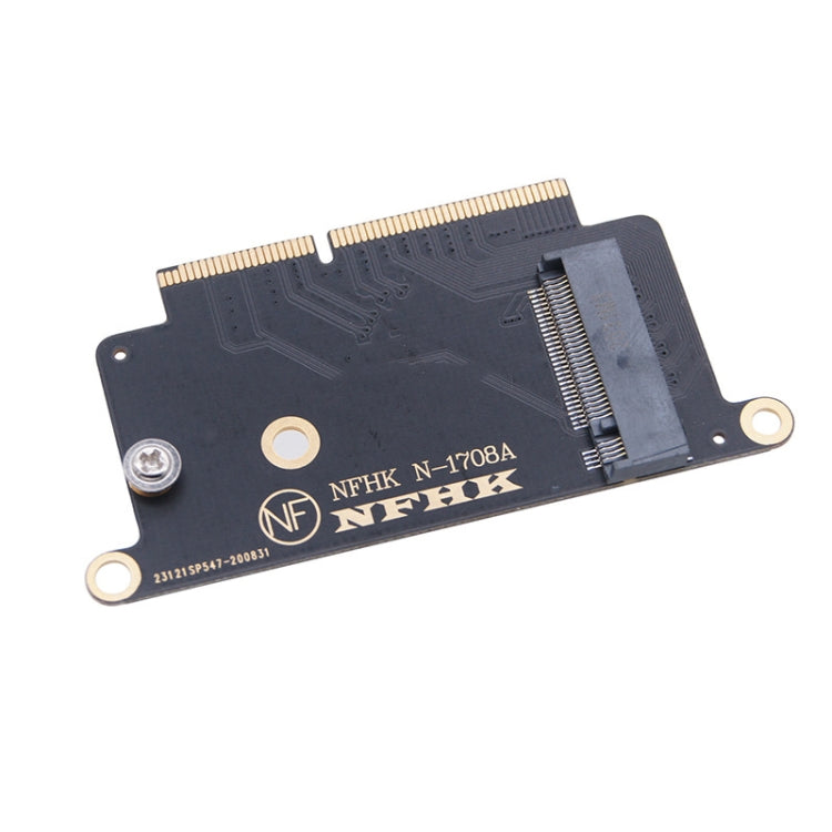 2 cartes adaptatrices SSD NVMe M.2 NGFF pour MacBook Pro 13,3 pouces A1708 (2016 - 2017)