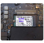 2 cartes adaptatrices SSD NVMe M.2 NGFF pour MacBook Pro 13,3 pouces A1708 (2016 - 2017)