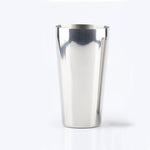Ensemble de 10 pièces en acier inoxydable pour cocktail avec support en bambou, bec oblique, outils de barman, 350 ml, 550 ml, 750 ml