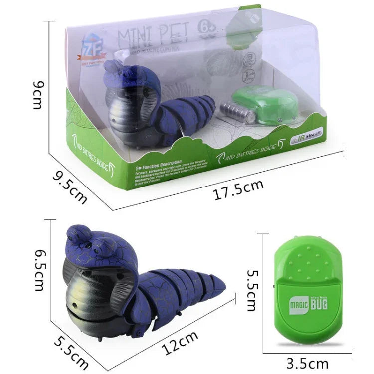 Jouet Cobra Tricky Toy avec télécommande infrarouge 7702, Cobra (gris), Cobra (violet)