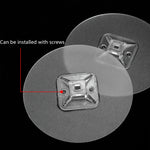 Lot de 5 fixations anti-chute pour meubles pour la protection des enfants, attache murale, patch adhésif non marquant pour armoire