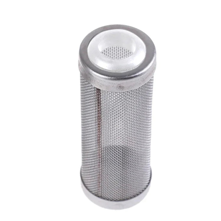Couvercle de protection d'entrée d'eau en acier inoxydable pour aquarium, filtre d'entrée d'eau, couvercle de filtre à aspiration, Spécification : Blanc 12mm, Blanc 12mm, Blanc 16mm, Noir 12mm, Noir 16mm