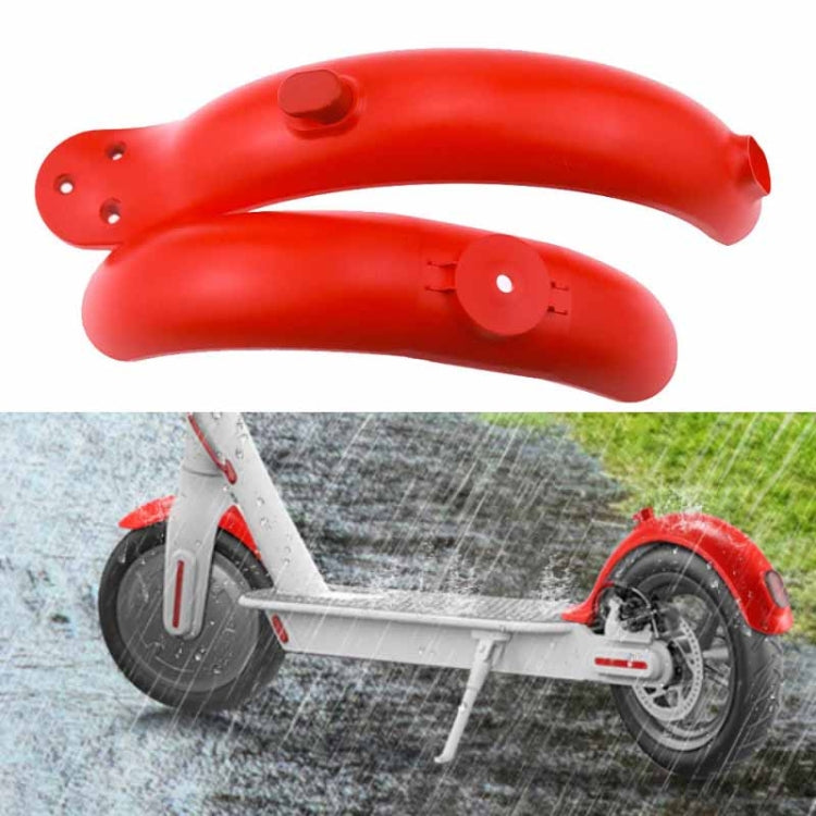 Garde-boue modifiés pour trottinette électrique Xiaomi Mijia M365 / M365 Pro, Spécifications : garde-boue avant, garde-boue arrière (avec crochet + vis + outils), garde-boue avant + arrière (avec crochet + vis + outils)