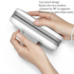 Essuie-vitre magnétique double face, nettoyeur de vitres isolantes de haute qualité, spécification : Rectangle 3-10 mm, Rectangle 3-10 mm, Rectangle 8-15 mm, Rectangle 18-30 mm, Rectangle 20-35 mm, Rectangle 24-40 mm