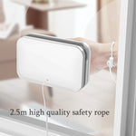 Essuie-vitre magnétique double face, nettoyeur de vitres isolantes de haute qualité, spécification : Rectangle 3-10 mm, Rectangle 3-10 mm, Rectangle 8-15 mm, Rectangle 18-30 mm, Rectangle 20-35 mm, Rectangle 24-40 mm