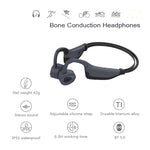 Écouteurs sans fil étanches K7 à conduction osseuse Bluetooth 5.0, 16 Go de RAM