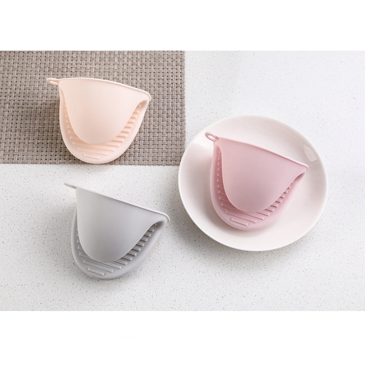 1 paire de gants épais en silicone anti-brûlure, isolation thermique de cuisine, pince pour assiettes, couvercle d'isolation de four de cuisson, 6 pièces