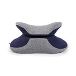 Oreiller de sieste portable multifonction BEWALKER pour étudiant, support lombaire, oreiller de sieste pliable en mousse à mémoire, oreiller de sommeil de bureau, 38x20x15cm