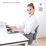 Oreiller de sieste portable multifonction BEWALKER pour étudiant, support lombaire, oreiller de sieste pliable en mousse à mémoire, oreiller de sommeil de bureau, 38x20x15cm