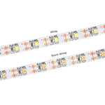 Bande LED époxy SMD 2835 alimentée par USB lampe décorative de bureau de Noël pour éclairage de fond TV, 1m, 5m