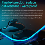 Tapis de souris RVB01 10W à chargement sans fil Tapis de souris lumineux RVB, Taille : 800 x 300 x 4 mm