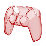 KJH PS5-002 Coque de protection transparente rigide pour manette de jeu sans fil PS5