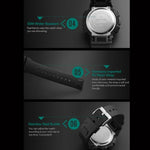 Montre de sport pour homme SKMEI 1243, étanche pour extérieur, montre numérique, rouge, noir, doré