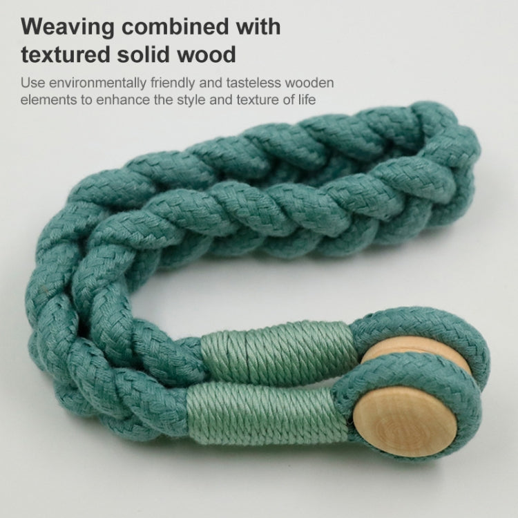 1 Paire de Boucles Magnétiques pour Rideaux, Rose, Bleu Gris, Or Roi, Conran, Blanc cassé, Gris clair, Gris foncé