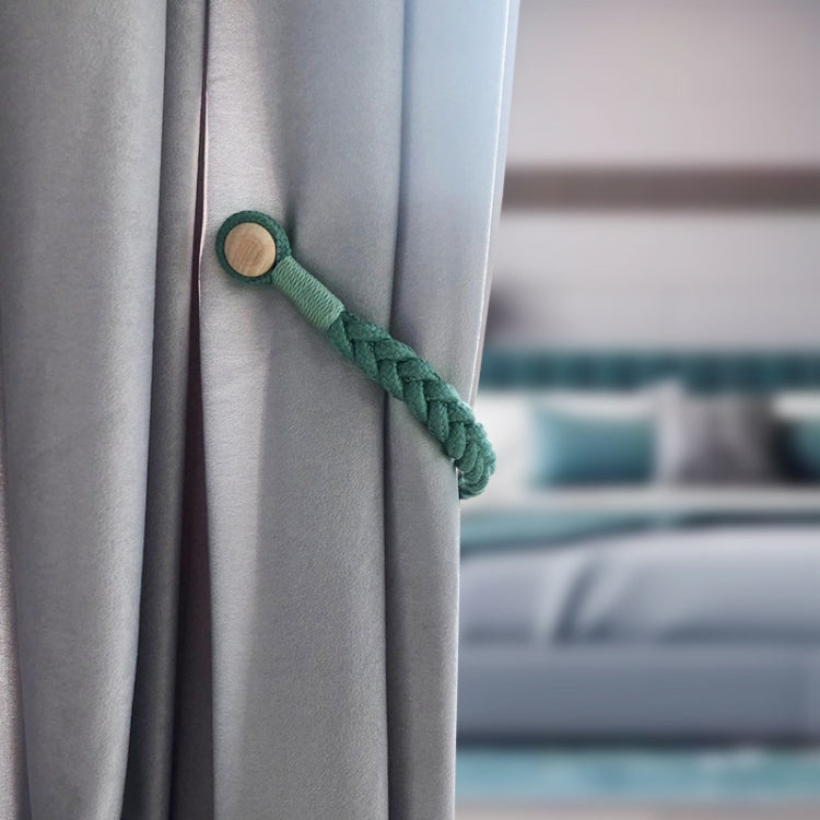 1 Paire de Boucles Magnétiques pour Rideaux, Rose, Bleu Gris, Or Roi, Conran, Blanc cassé, Gris clair, Gris foncé