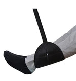 Mini hamac repose-pieds portable pour chaise de bureau ou maison, noir