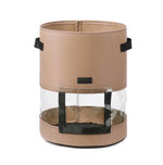 Sac Transparent pour Pomme de Terre avec Couverture Centrale, Sac de Culture de Plantes, Grand (35x45cm) 43 Litres/10 Gallons, Moyen (30x35cm) 26 Litres/7 Gallons