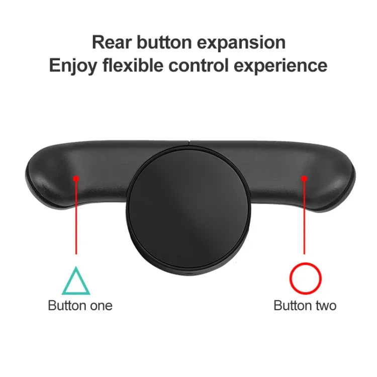 Plaque de connexion arrière pour manette de jeu avec touches supplémentaires et boutons à l'arrière. Connectez l'extension arrière pour PS4, 2